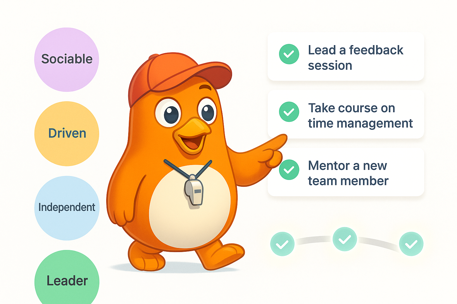 Coach converts traits into practical tactics