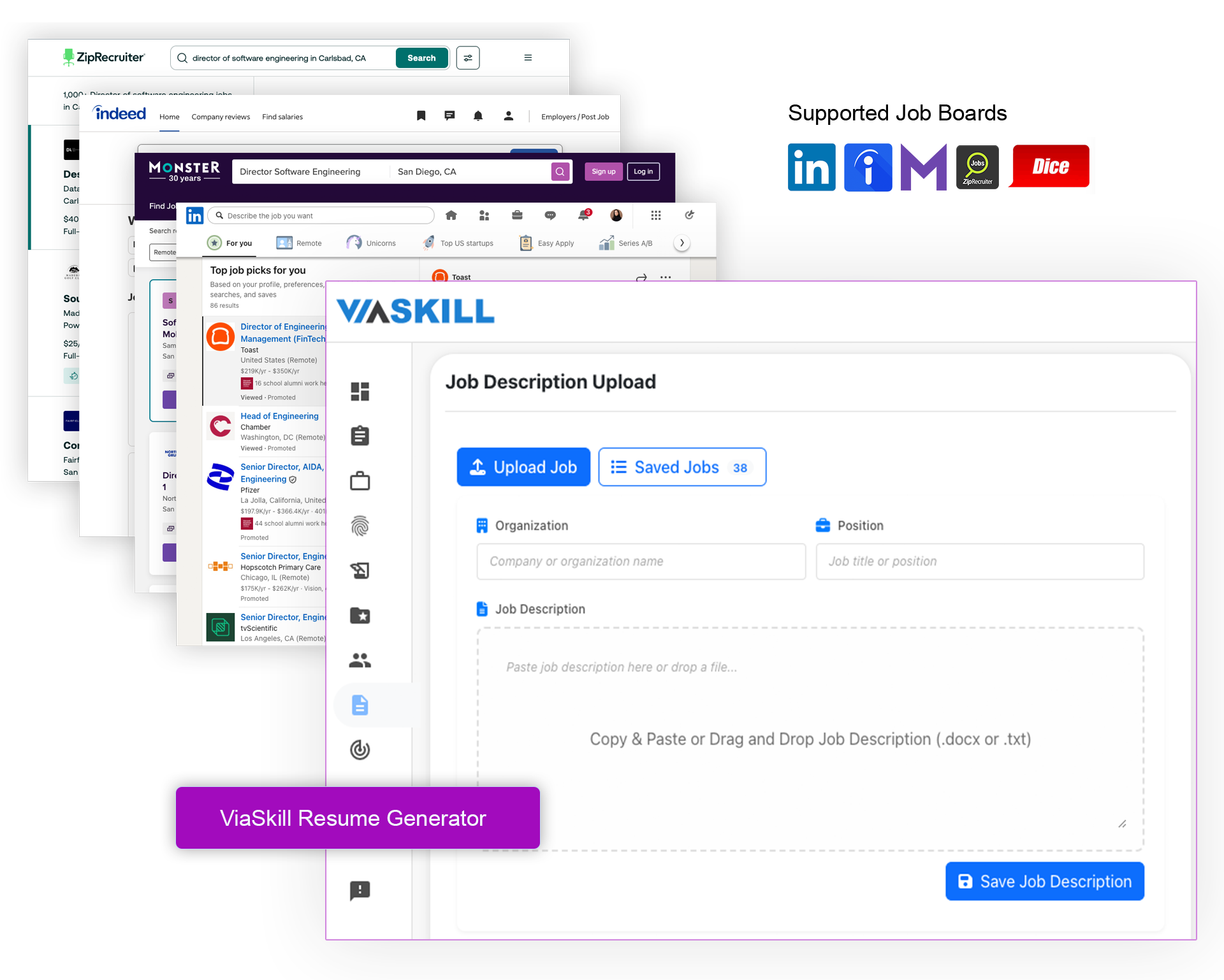 Open job description